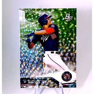 Juan Soto #73 Ice Foil REFRACTOR 2021 Bowman Platinum